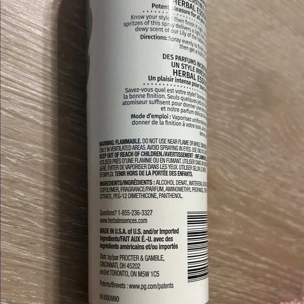 Herbal Essences Set Me Up Hold Me Softly Non-Aerosol Hairspray 8oz